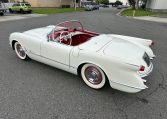 1955 White V8 Corvette 0487