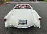 1955 White V8 Corvette 0489