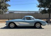 1958 Silver Blue Corvette Fuelie 0001