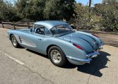 1958 Silver Blue Corvette Fuelie 0007