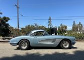 1958 Silver Blue Corvette Fuelie 0014