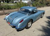 1958 Silver Blue Corvette Fuelie 0015