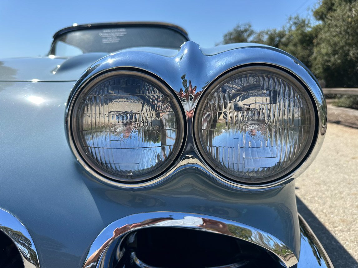 1958 Silver Blue Corvette Fuelie 0023