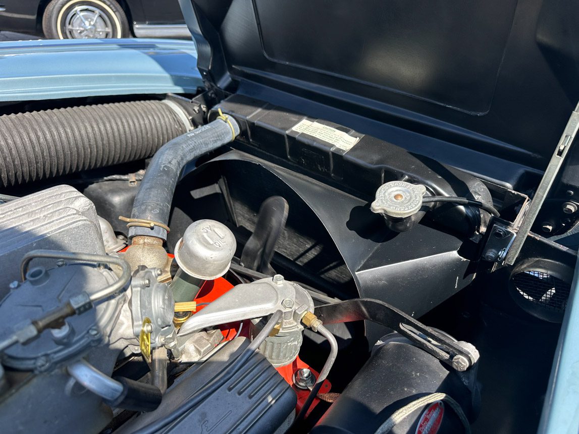 1958 Silver Blue Corvette Fuelie 0048