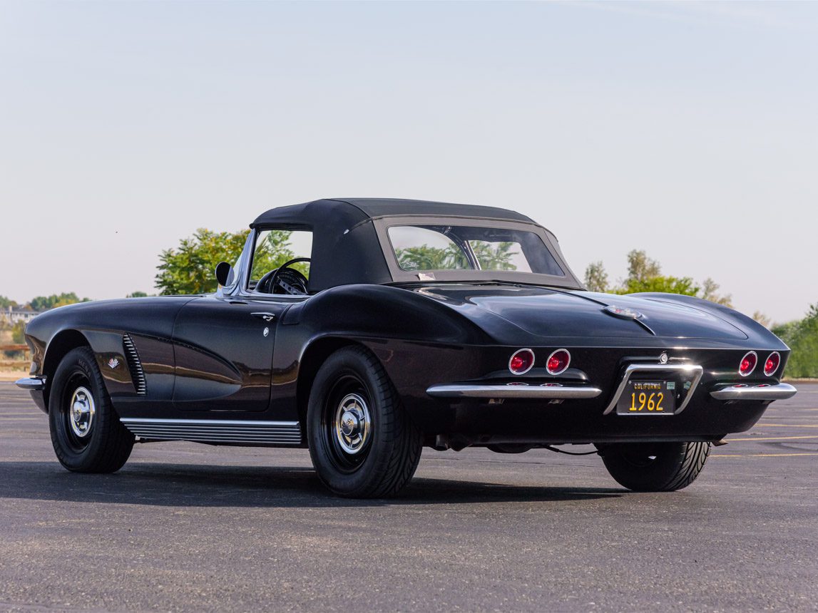 1962 Black Corvette 327 340hp 3563