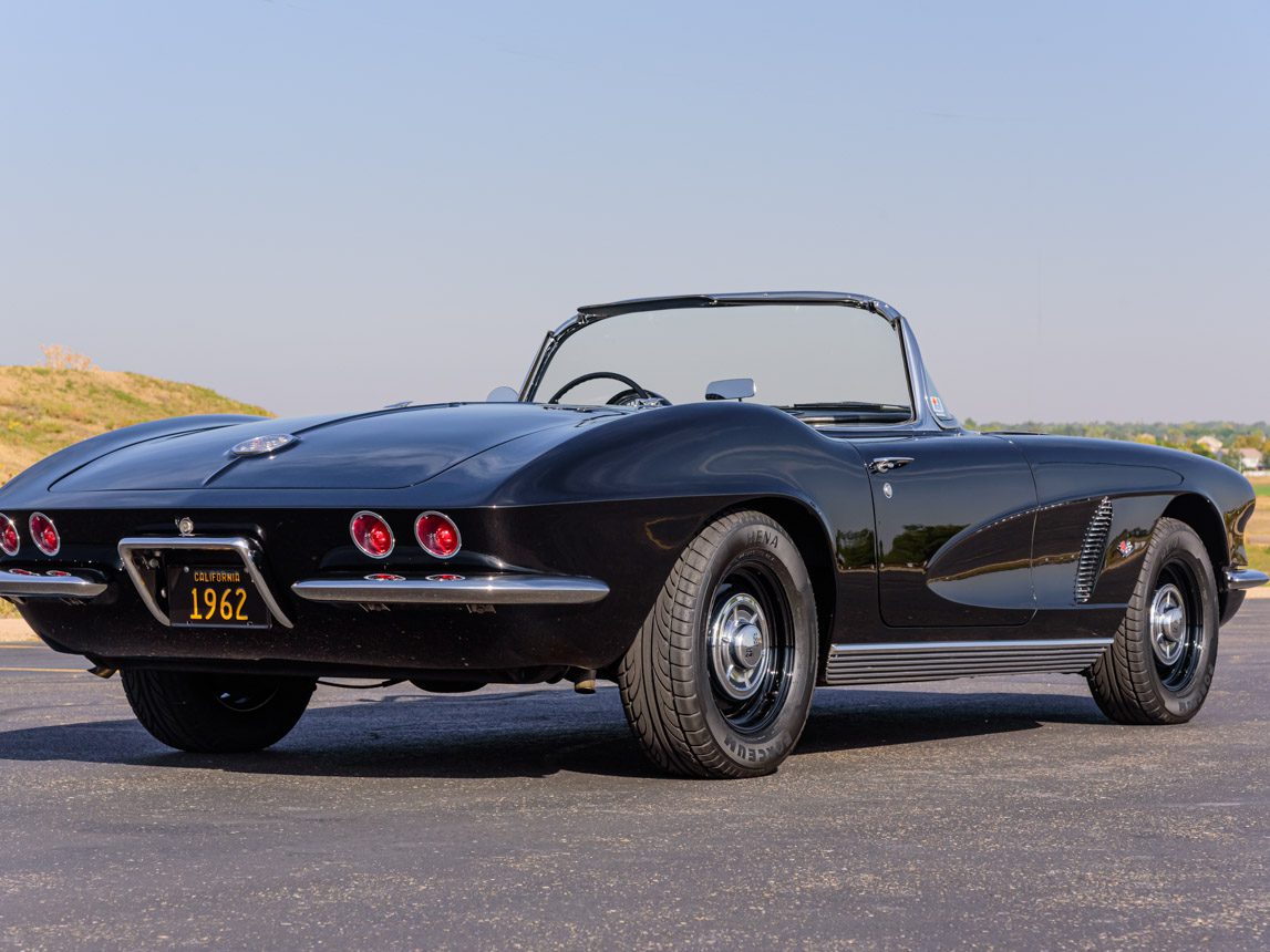 1962 Black Corvette 327 340hp 3601