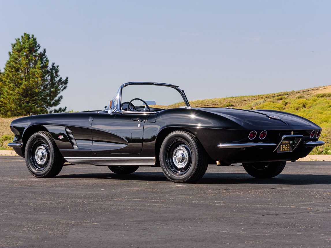 1962 Black Corvette 327 340hp 3638