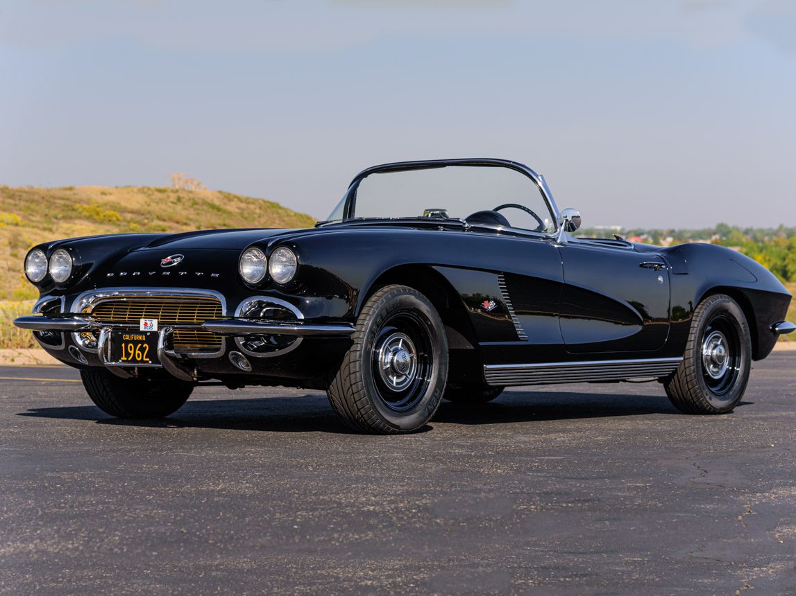 1962 Black Corvette 327 340hp 4