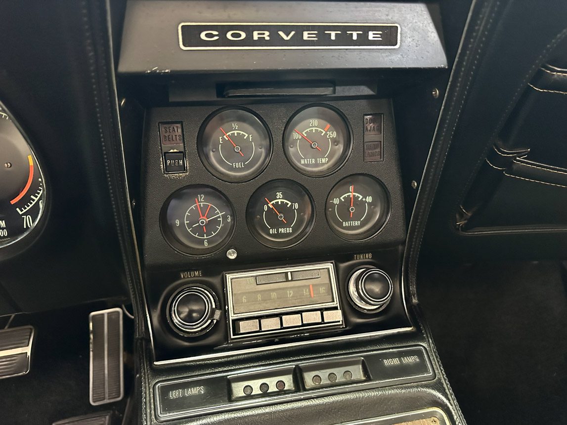 1971 Gray LS5 Corvette Convertible 0074