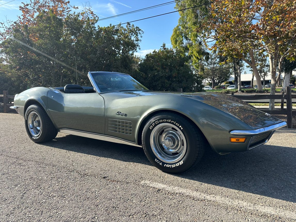 1971 Gray LS5 Corvette Convertible 0082