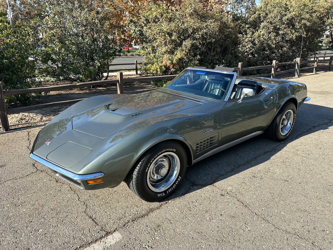 1971 Gray LS5 Corvette Convertible 0087