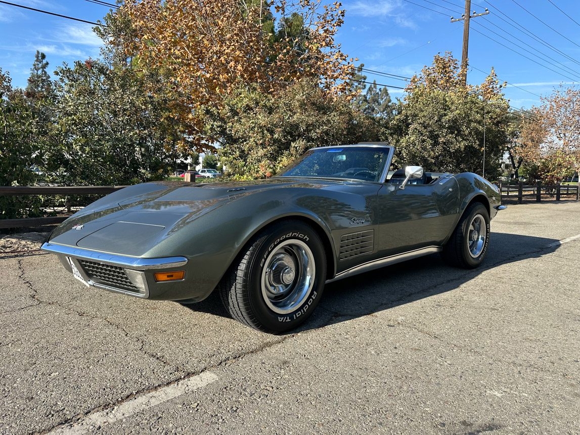 1971 Gray LS5 Corvette Convertible 0088