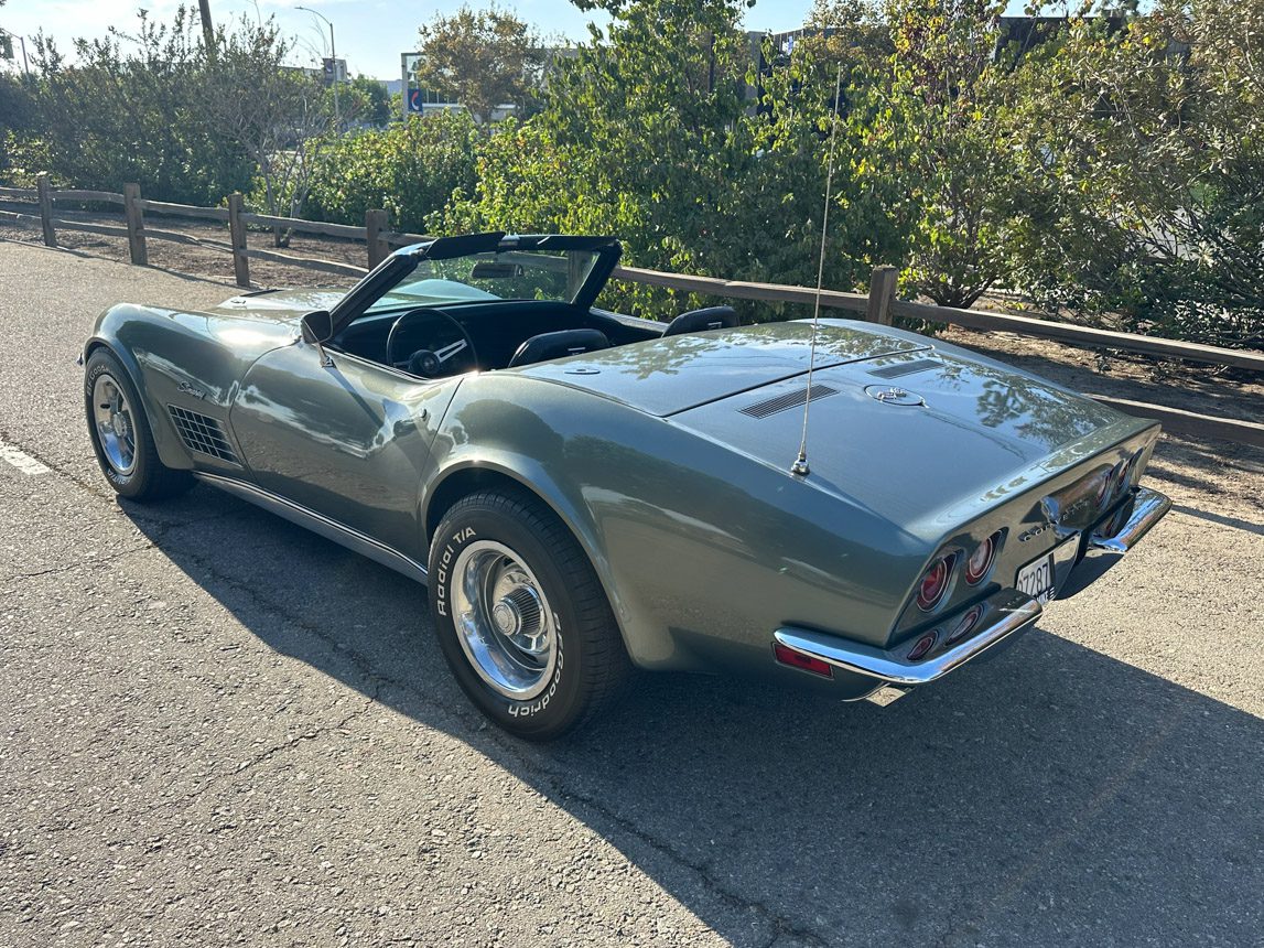 1971 Gray LS5 Corvette Convertible 0090