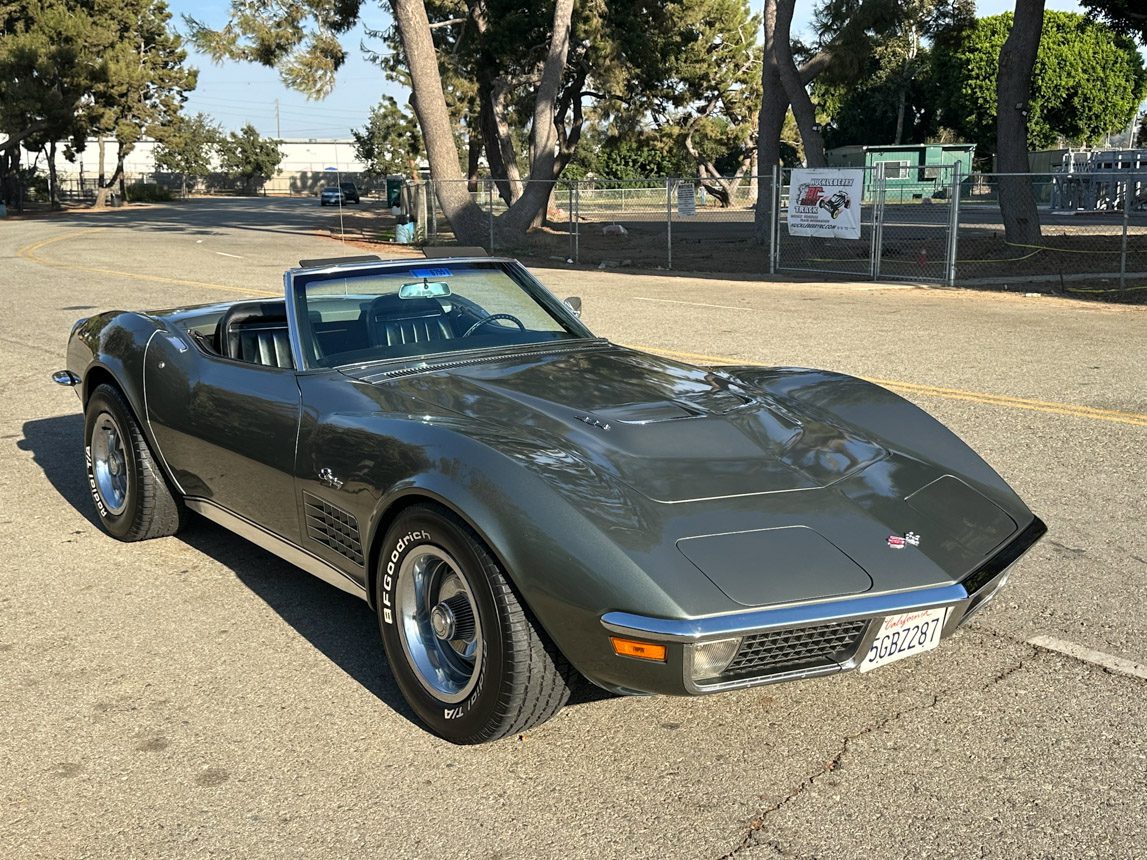 1971 Gray LS5 Corvette Convertible 0092