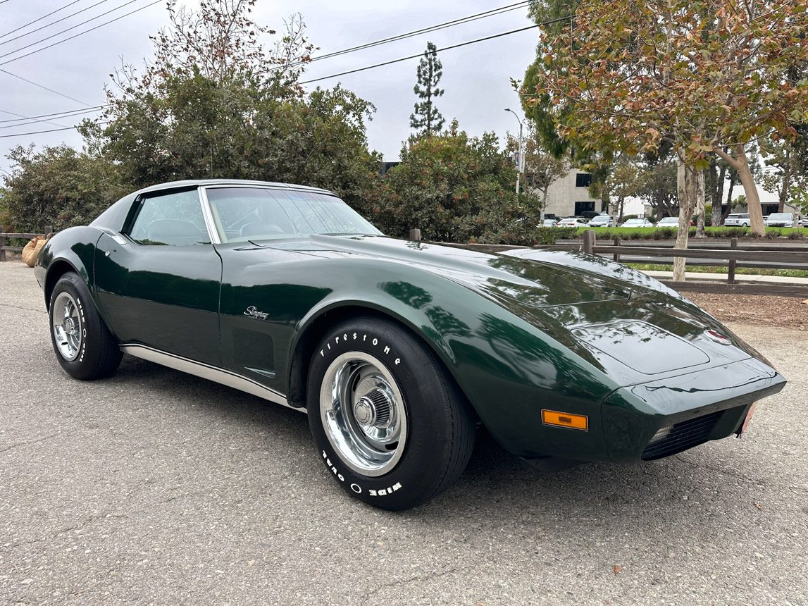 1974 Green Corvette Coupe 0329