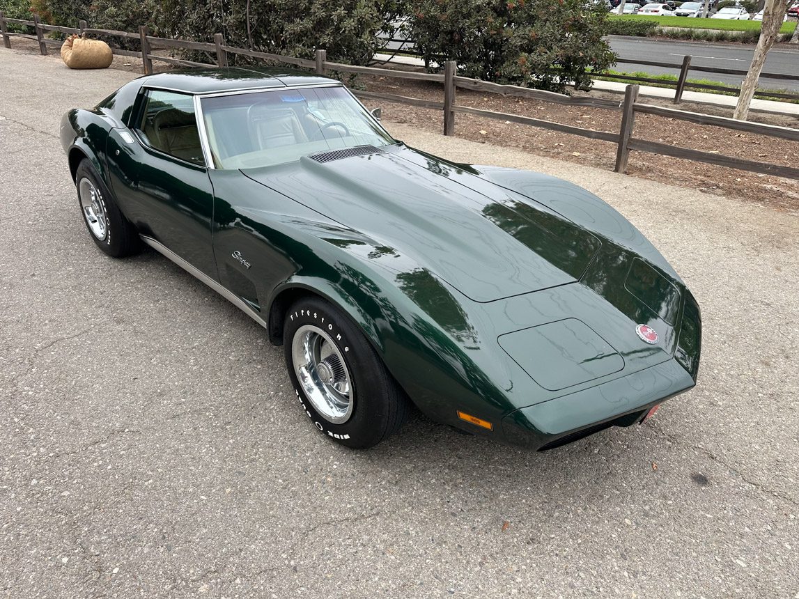 1974 Green Corvette Coupe