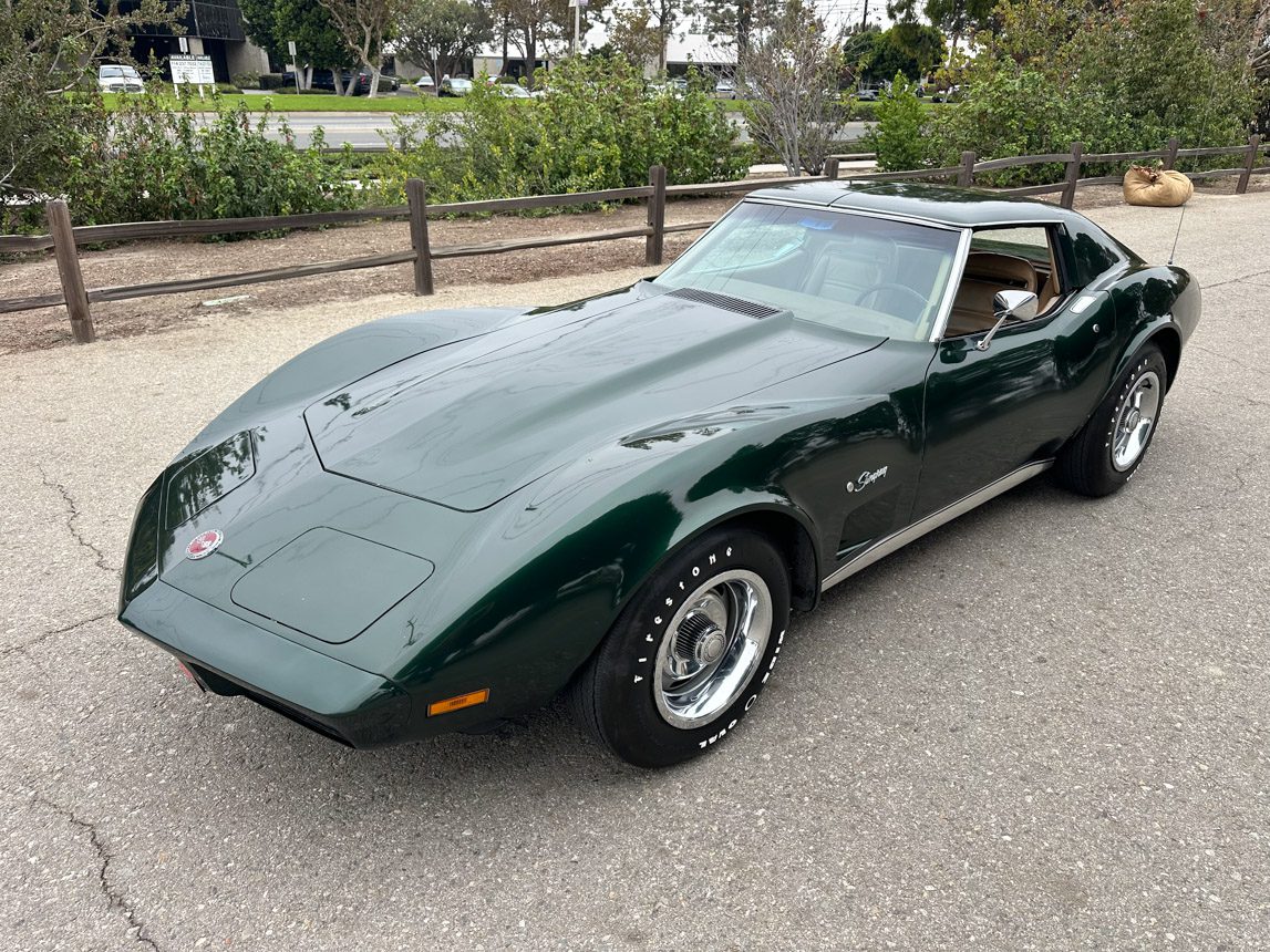 1974 Green Corvette Coupe 0339