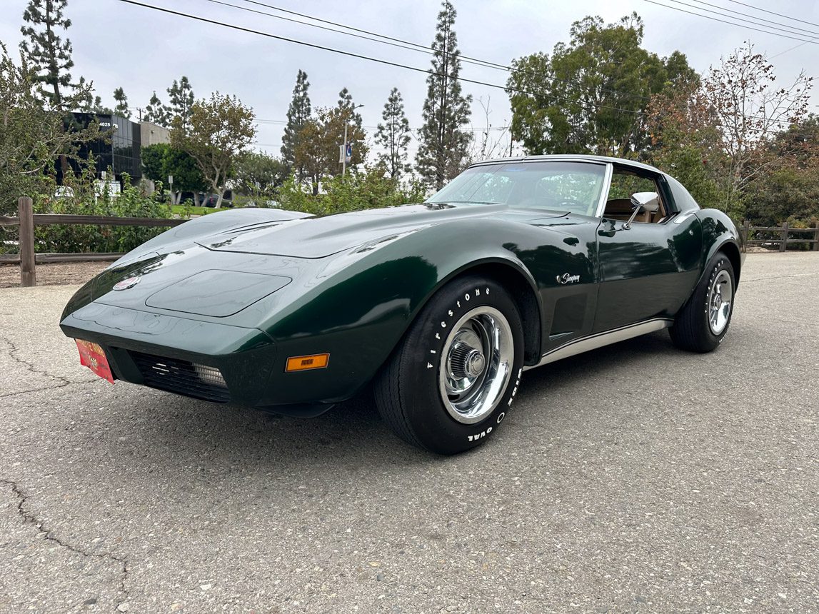 1974 Green Corvette Coupe 0340