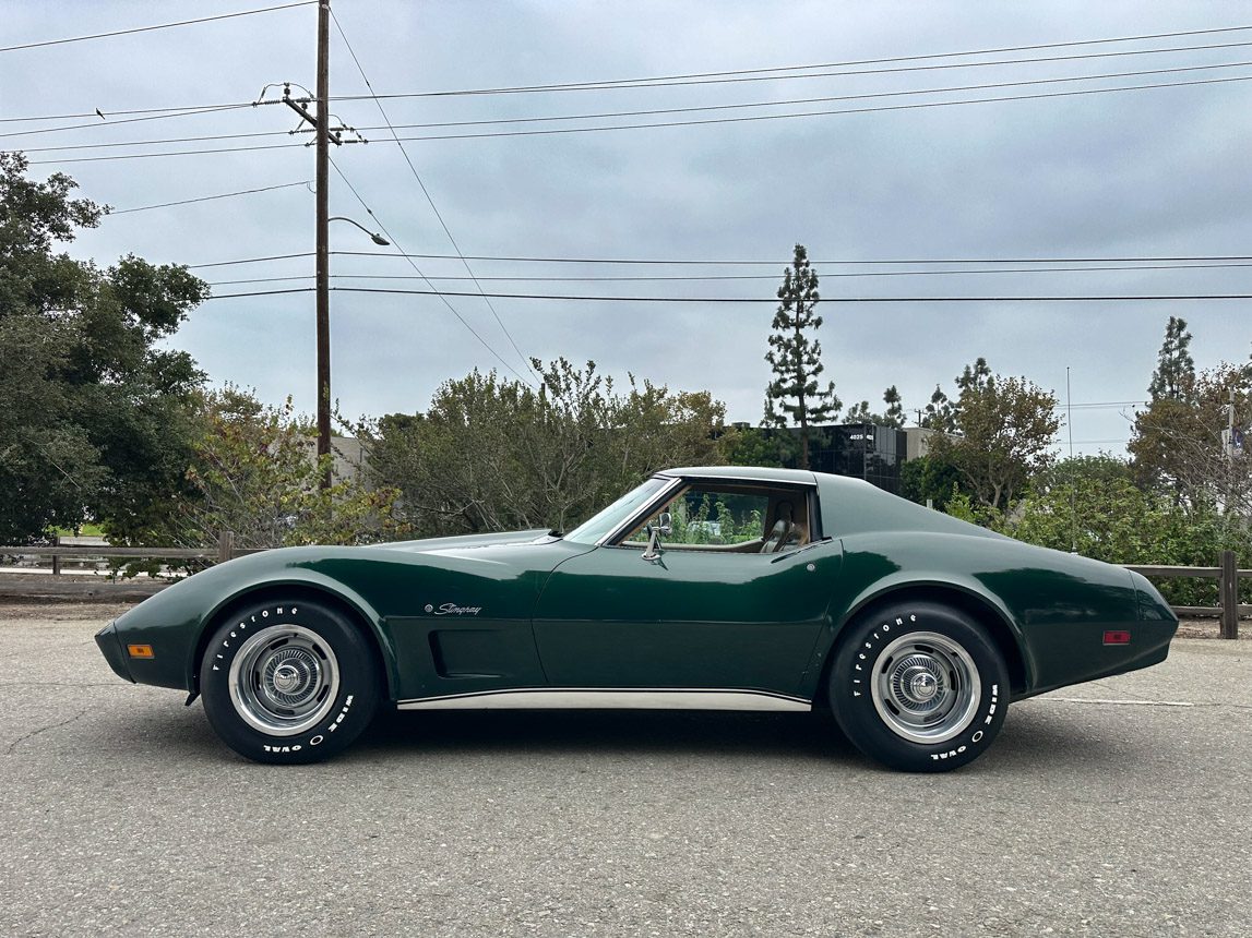 1974 Green Corvette Coupe 0341