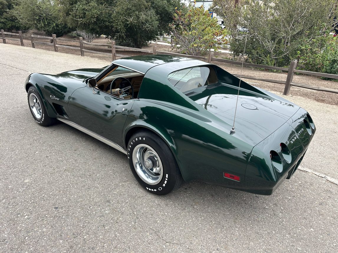 1974 Green Corvette Coupe 0342