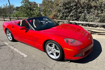 2006 Red Corvette Convertible