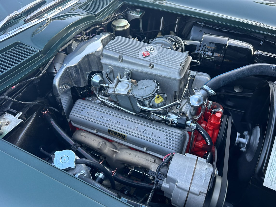 1965 Green Fuel Injected Corvette Coupe 1405