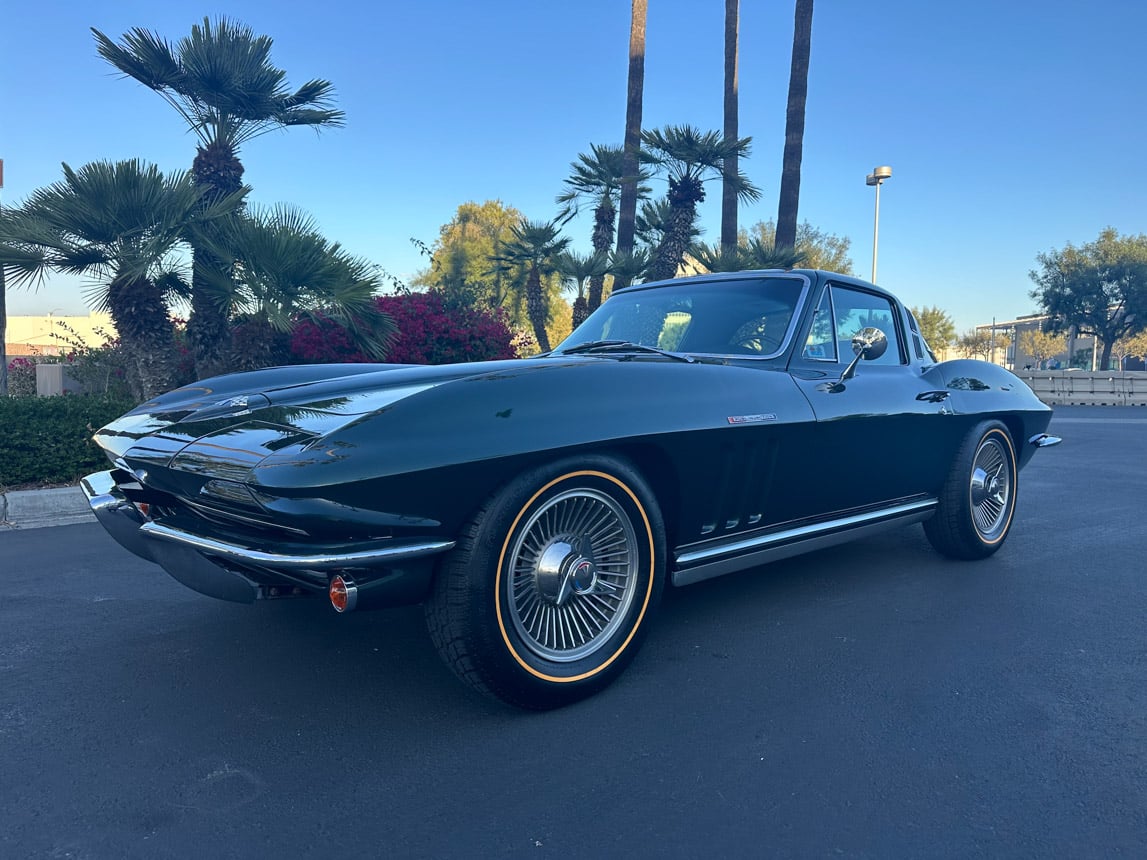 1965 Green Fuel Injected Corvette Coupe 1412