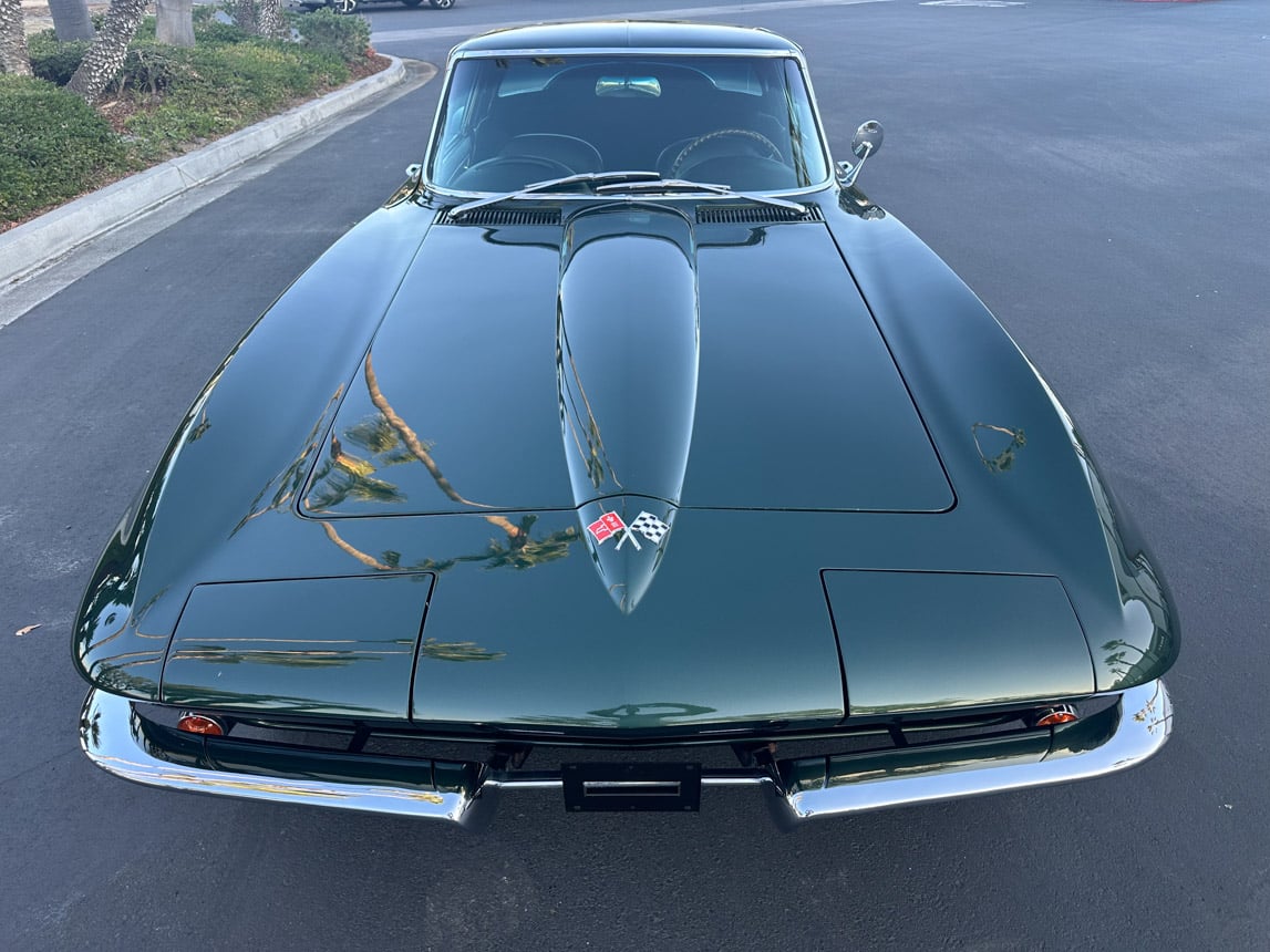 1965 Green Fuel Injected Corvette Coupe 1413