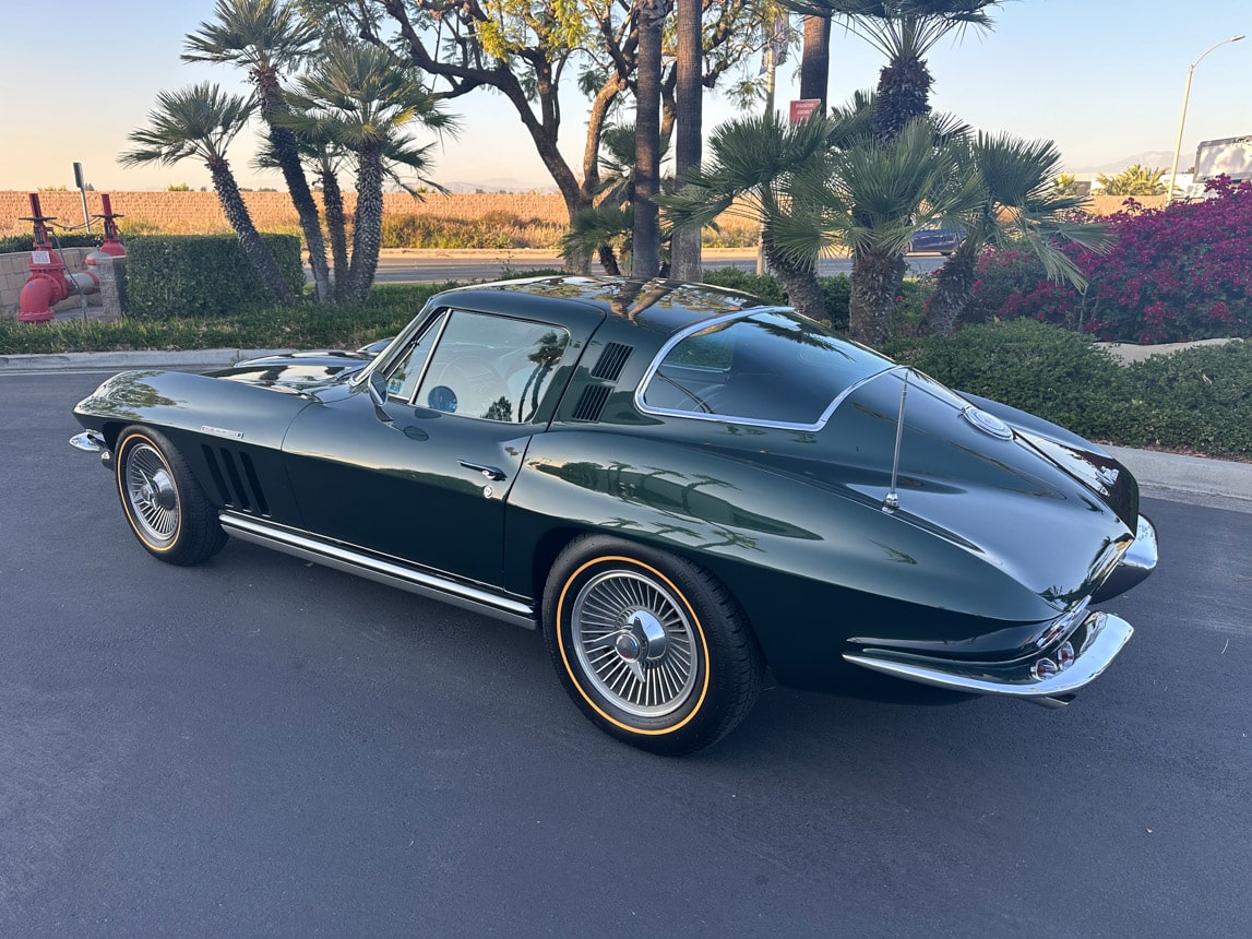 1965 Green Fuel Injected Corvette Coupe 1415