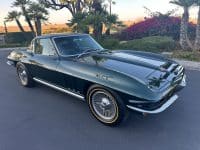 1965 Green Fuel Injected Corvette Coupe