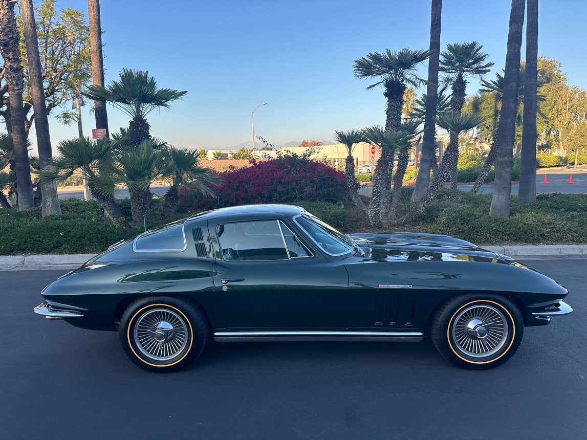 1965 Green Fuel Injected Corvette Coupe 1420