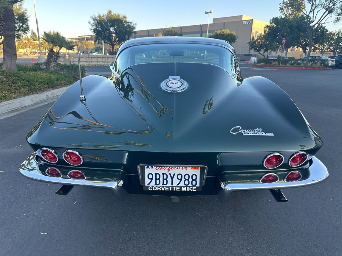 1965 Green Fuel Injected Corvette Coupe 1422