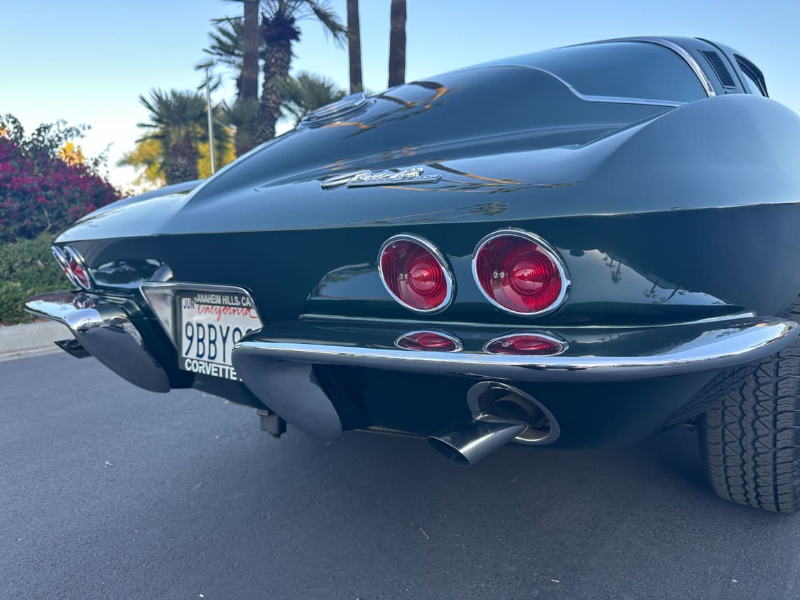 1965 Green Fuel Injected Corvette Coupe 1424