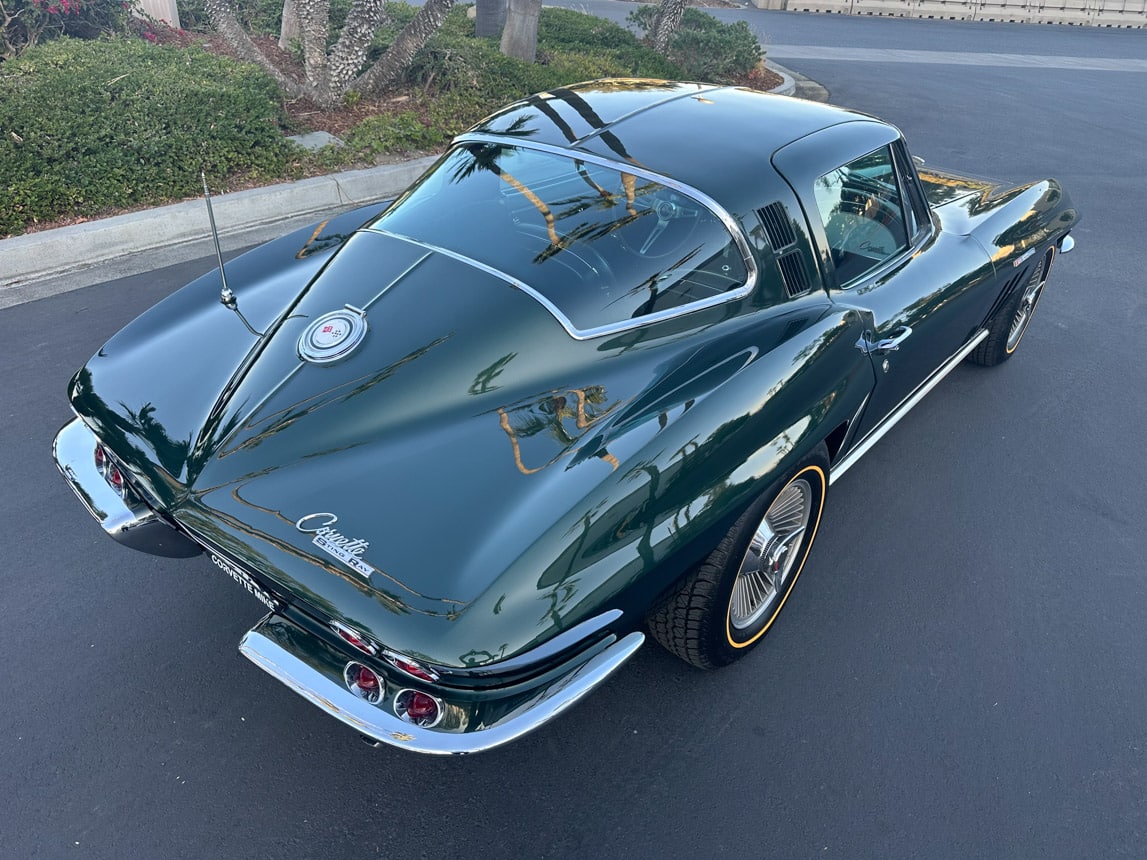 1965 Green Fuel Injected Corvette Coupe 1425