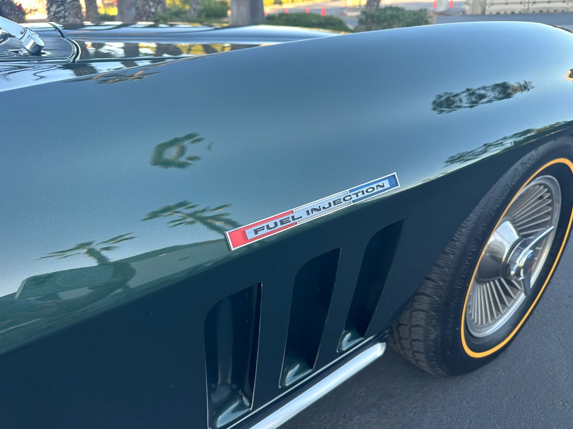 1965 Green Fuel Injected Corvette Coupe 1426