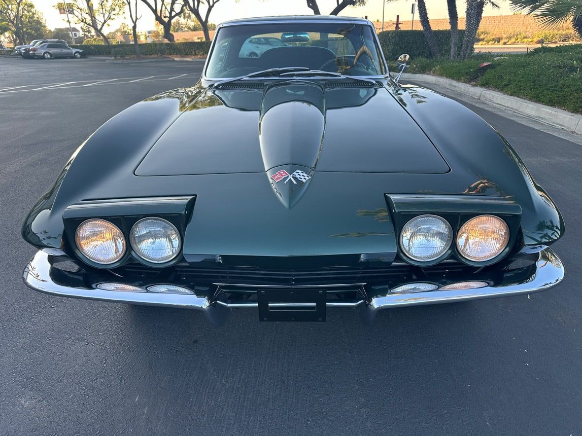 1965 Green Fuel Injected Corvette Coupe 1436