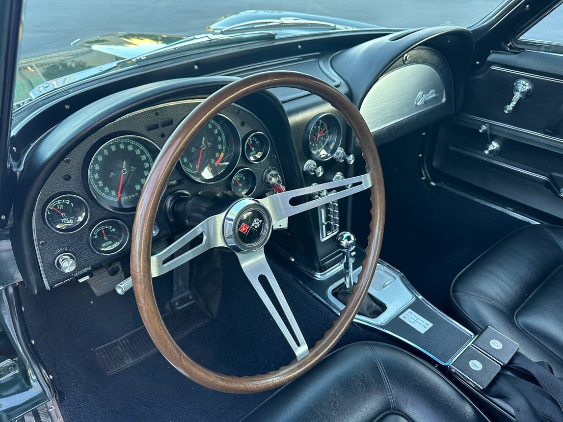 1965 Green Fuel Injected Corvette Coupe 1446