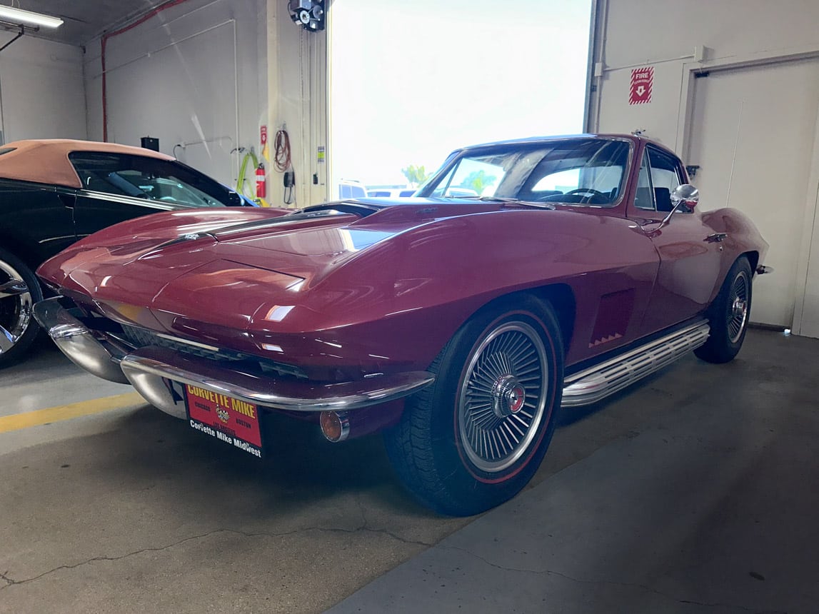 1967 Maroon L36 Corvette Coupe 1319