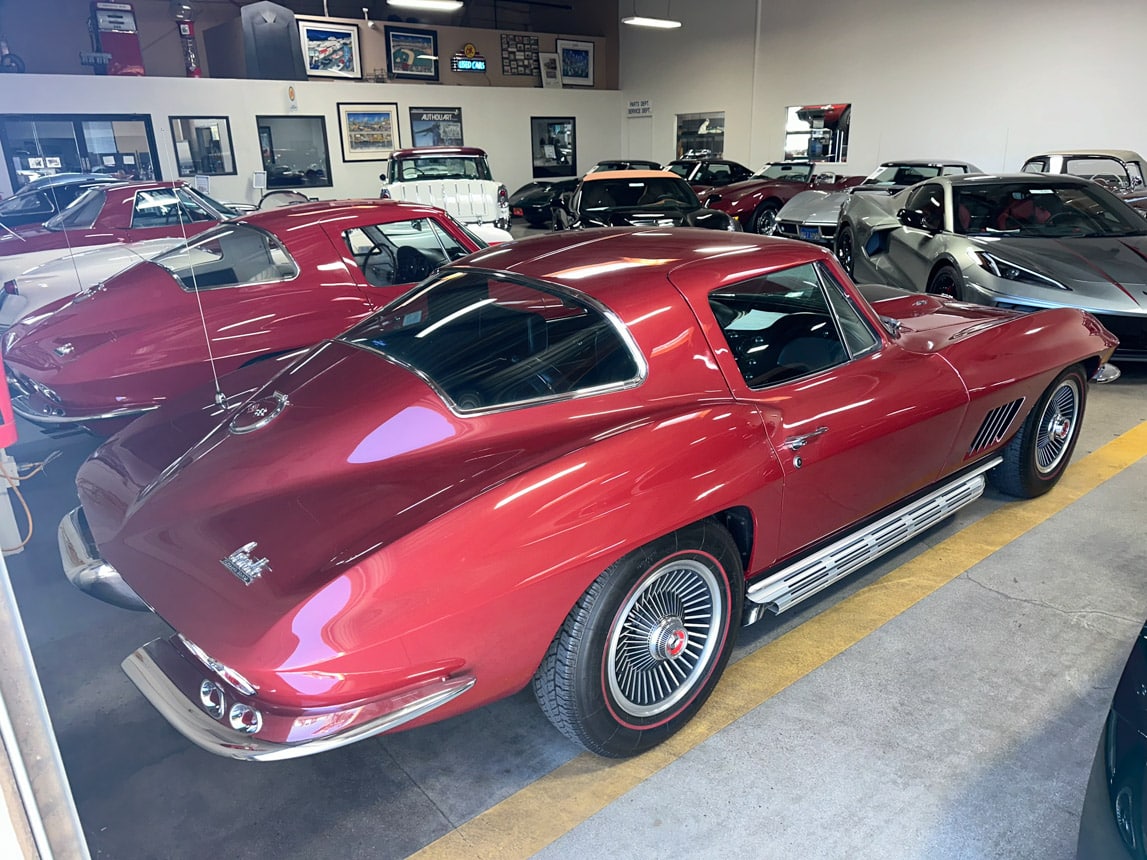 1967 Maroon L36 Corvette Coupe 1322