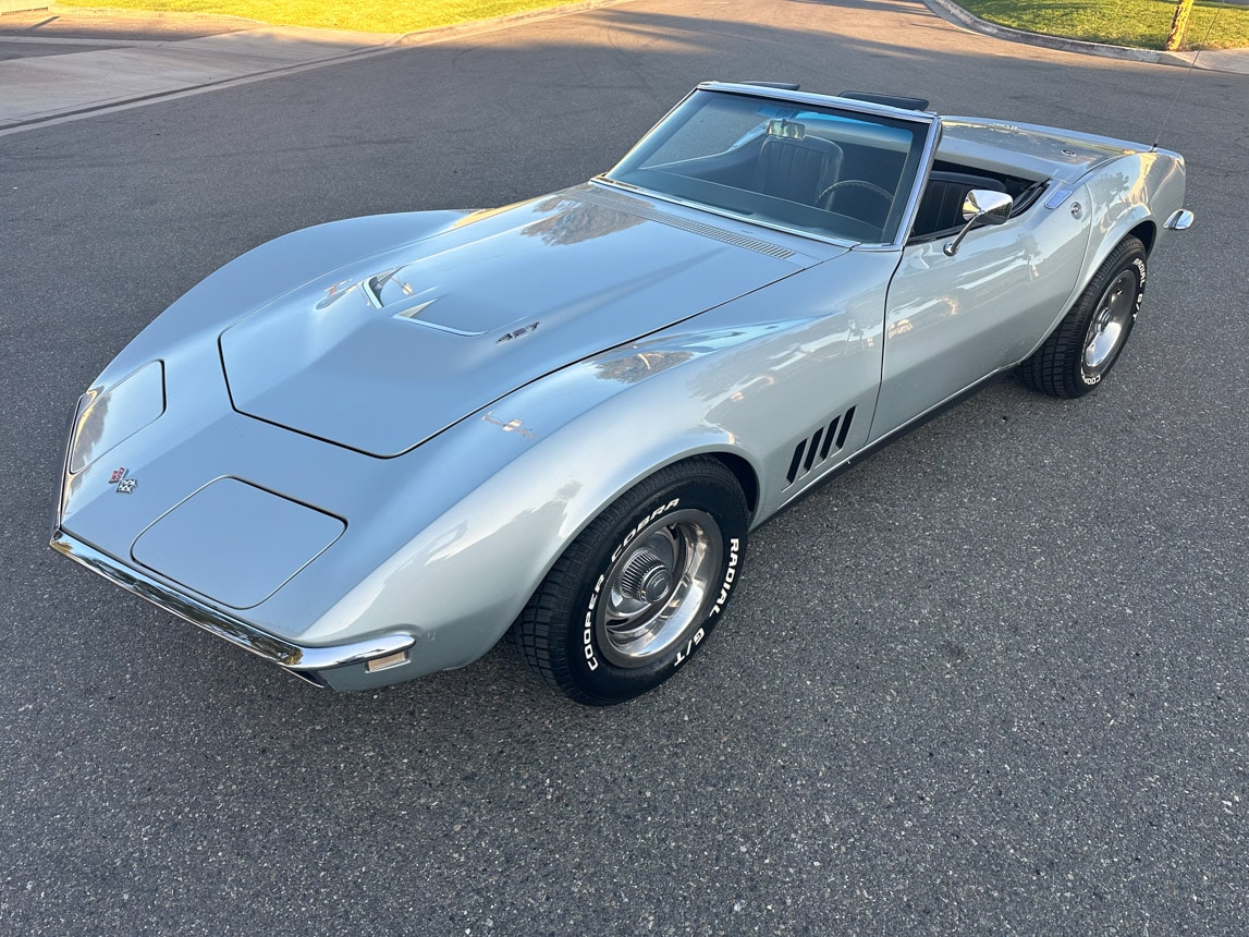 1968 Silver L36 Corvette Convertible 1462