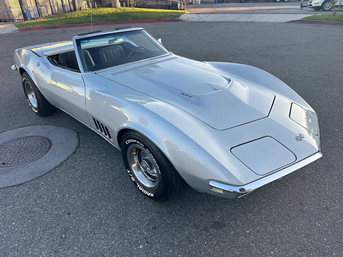 1968 Silver L36 Corvette Convertible 1465