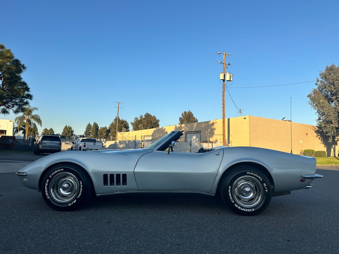 1968 Silver L36 Corvette Convertible 1467