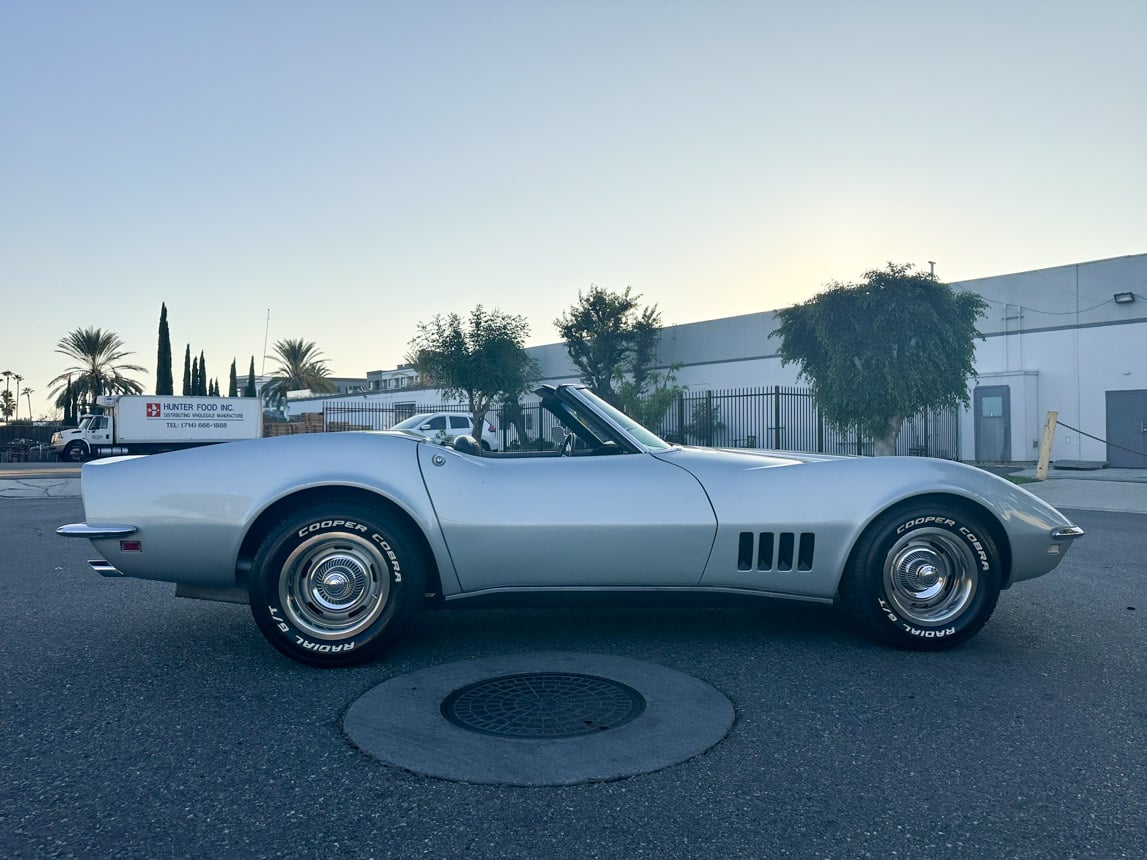 1968 Silver L36 Corvette Convertible 1468