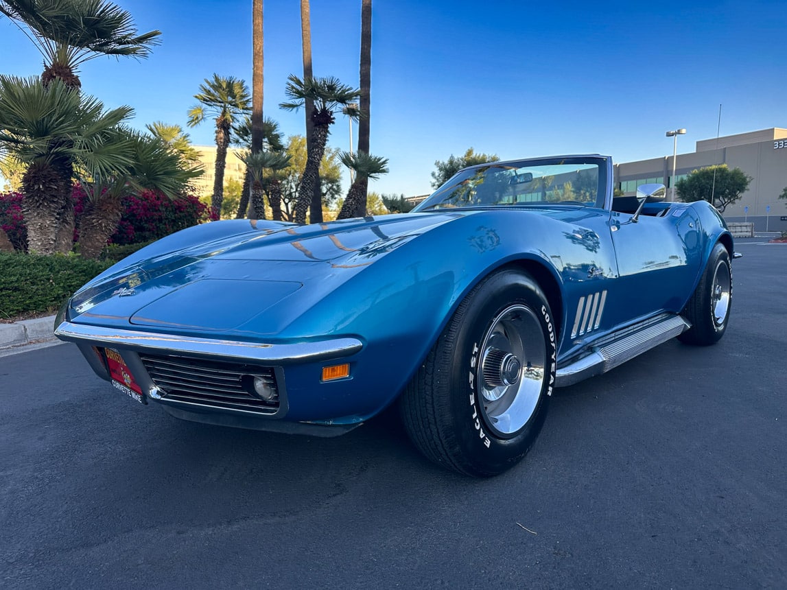 1969 Blue Corvette Survivor 0911