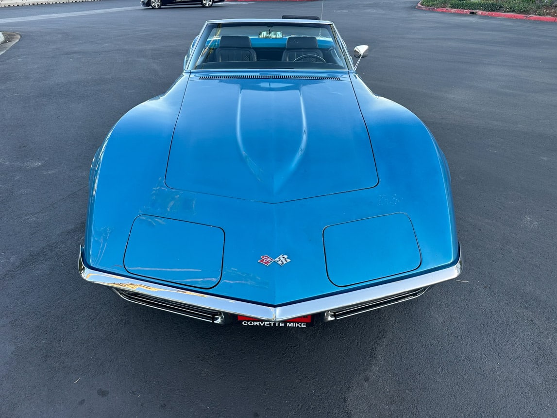 1969 Blue Corvette Survivor 0912