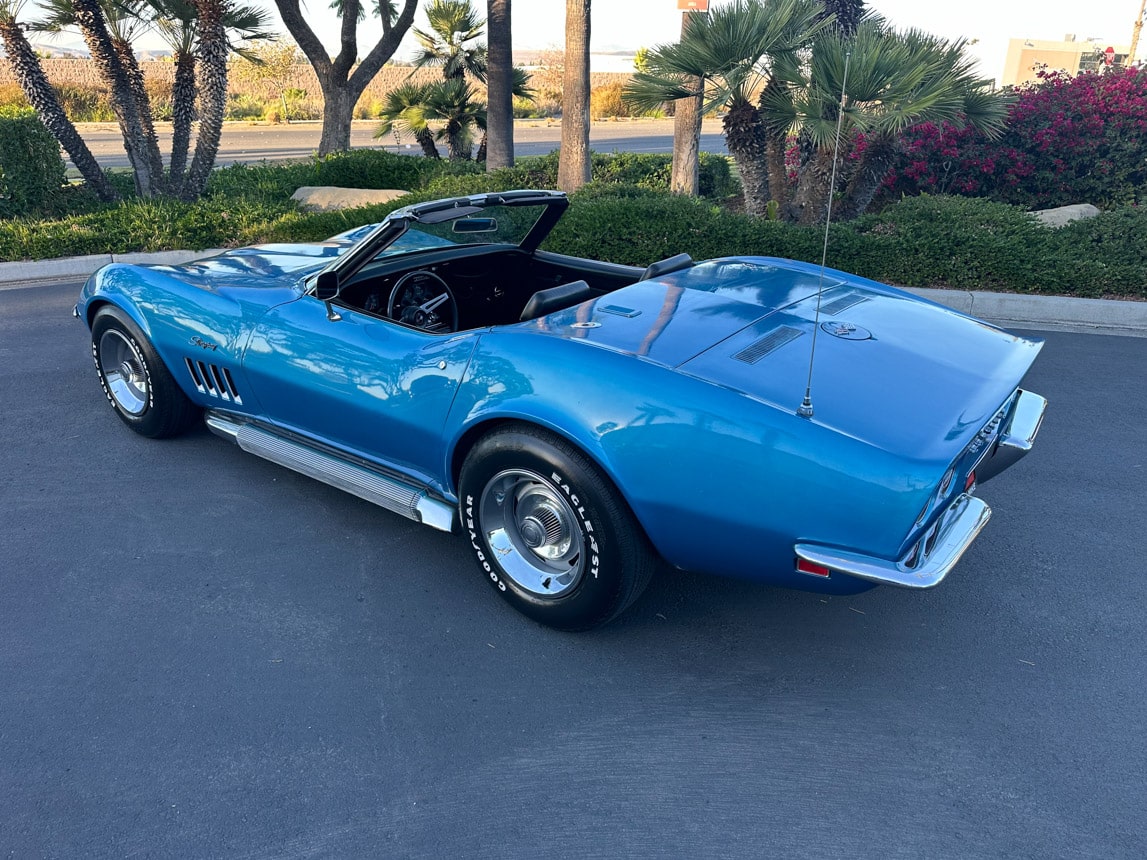 1969 Blue Corvette Survivor 0916