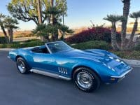 1969 Blue Corvette Survivor 0919