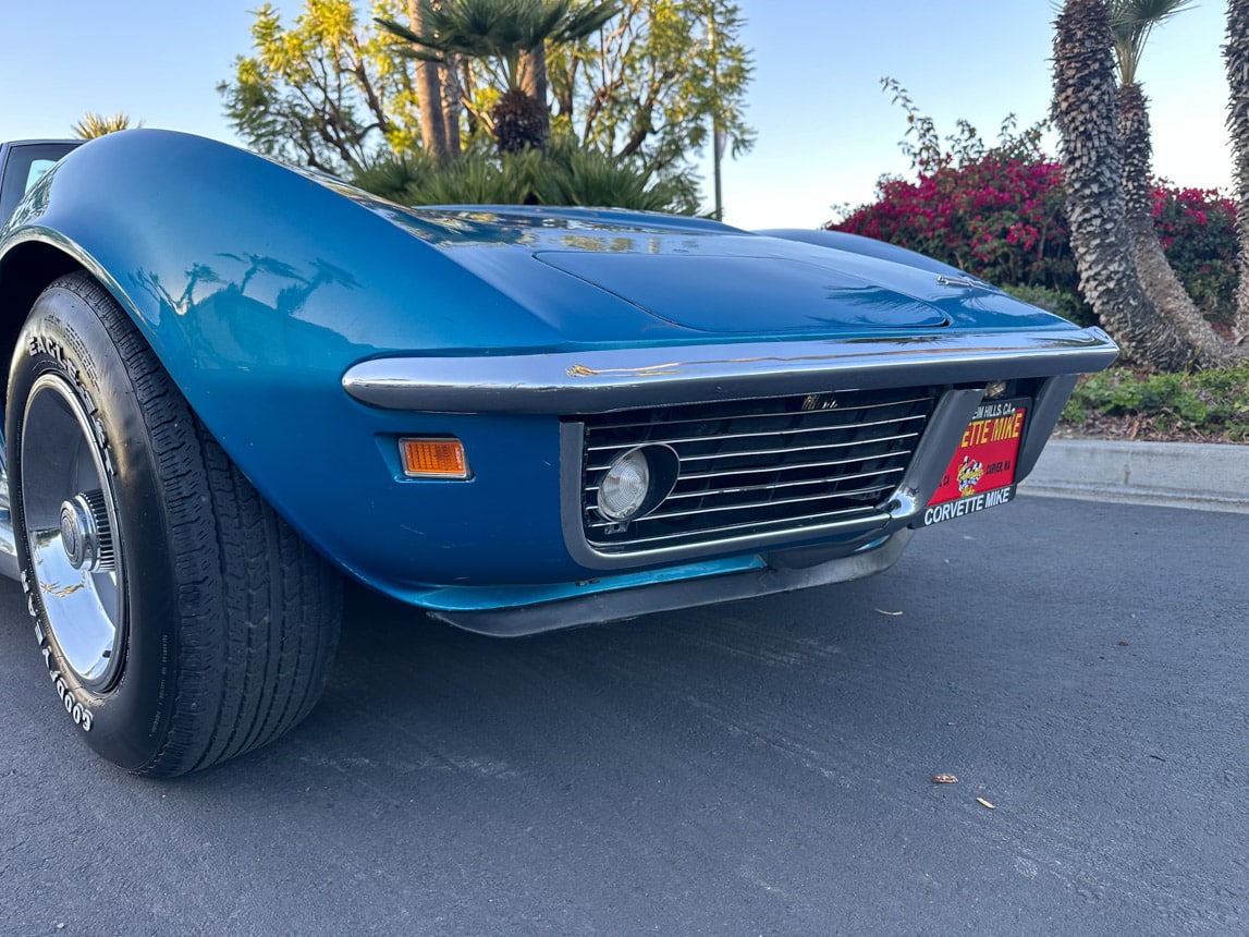 1969 Blue Corvette Survivor 0921