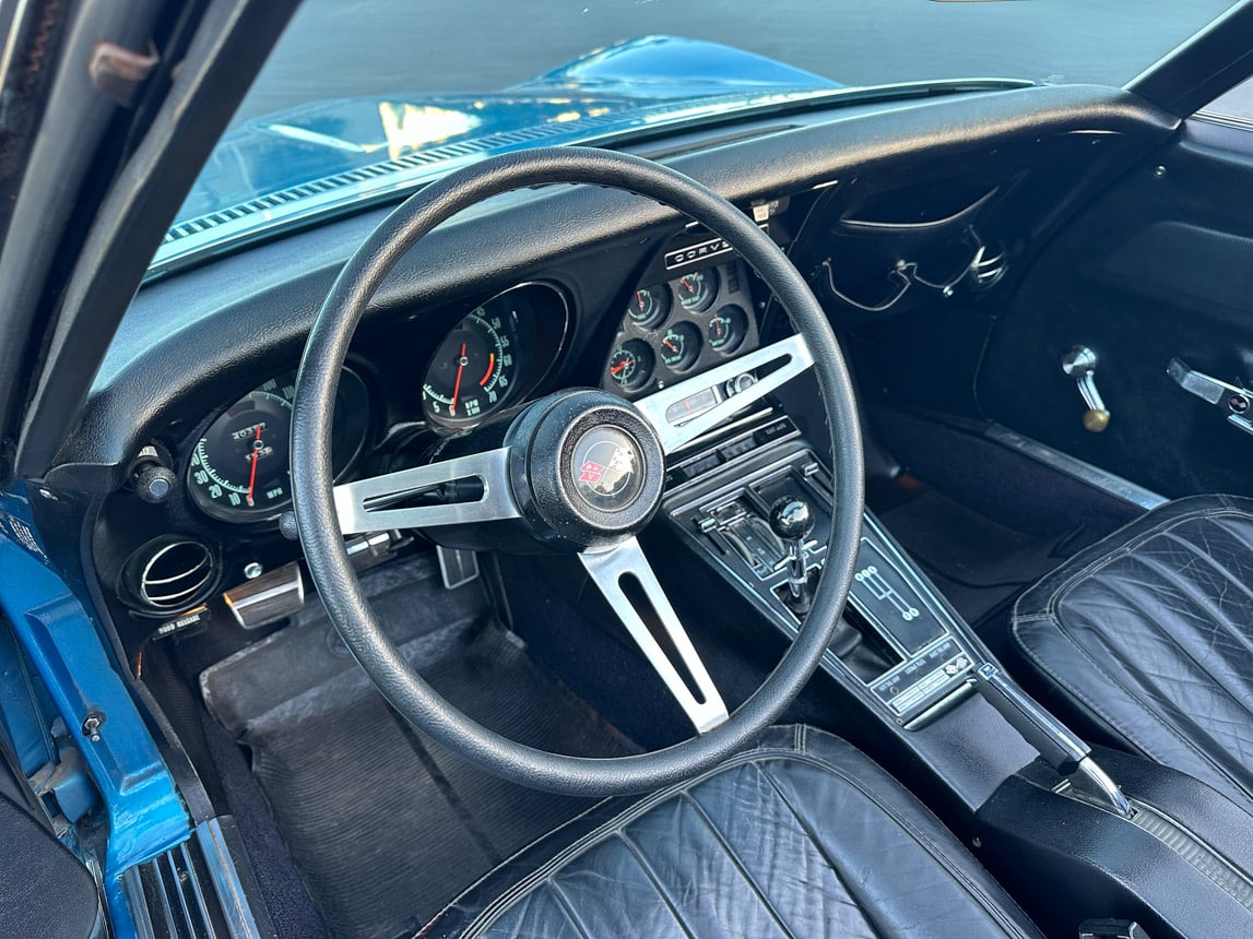 1969 Blue Corvette Survivor 0944