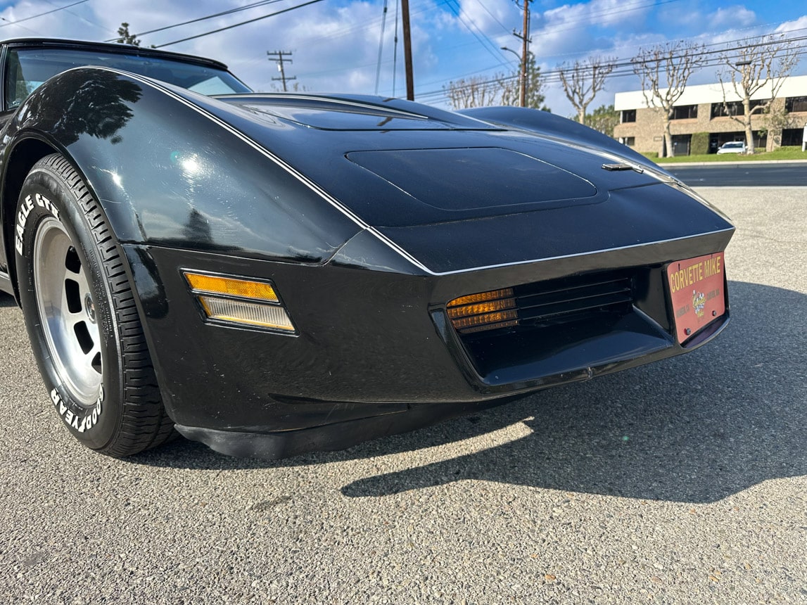 1980 Black Corvette 1666